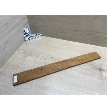 Клён Волнистый Печёный 180гр заготовка накладки для электрогитары Радиал А Волна ААА 9х61-52х510 мм (Уценка-сучки)-9