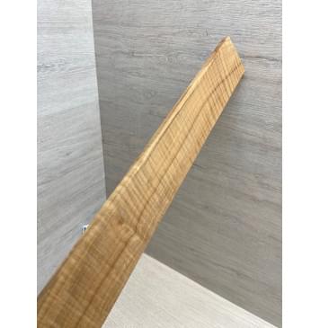 Клён Волнистый Печёный 180гр заготовка накладки для электрогитары Радиал А Волна ААА 9х61-52х510 мм (Уценка-сучки)-10