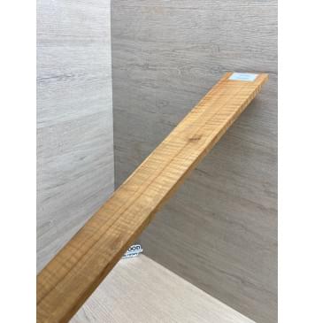 Клён Волнистый Печёный 180гр заготовка накладки для электрогитары Радиал А Волна ААА 9х61-52х510 мм (Уценка-сучки)-14