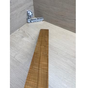 Клён Волнистый Печёный 180гр заготовка накладки для электрогитары Радиал А Волна ААА 9х61-52х510 мм (Уценка-сучки)-20