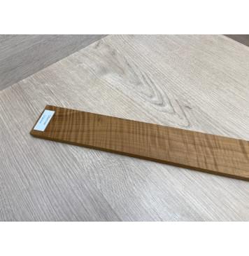 Клён Волнистый Печёный 180гр заготовка накладки для электрогитары Радиал А Волна ААА 9.5х54.5-48х535 мм (Уценка-сучки)-15