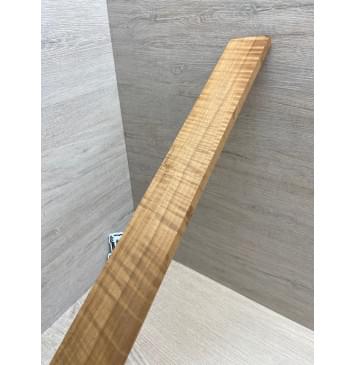 Клён Волнистый Печёный 180гр заготовка накладки для электрогитары Радиал А Волна ААА 9.5х54.5-48х535 мм (Уценка-сучки)-10