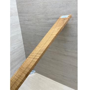 Клён Волнистый Печёный 180гр заготовка накладки для электрогитары Радиал А Волна ААА 9.5х54.5-48х535 мм (Уценка-сучки)-8