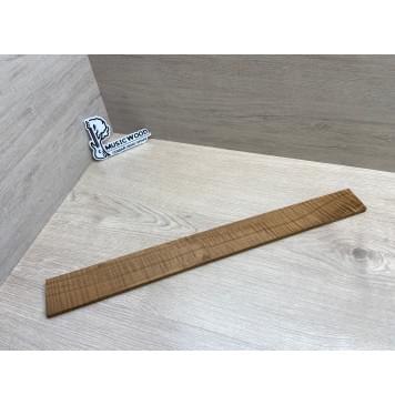 Клён Волнистый Печёный 180гр заготовка накладки для электрогитары Радиал А Волна ААА 9х59-50х545 мм (Уценка-сучки)-1