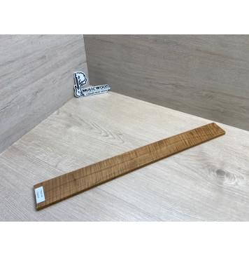 Клён Волнистый Печёный 180гр заготовка накладки для электрогитары Радиал А Волна ААА 9х59-50х545 мм (Уценка-сучки)-12