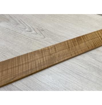 Клён Волнистый Печёный 180гр заготовка накладки для электрогитары Радиал А Волна ААА 9х59-50х545 мм (Уценка-сучки)-9