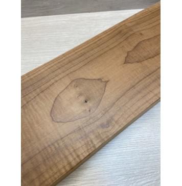 Клён Волнистый Печёный 180гр заготовка для грифа электрогитары Тангент А Волна А 47х138х740 мм (Уценка-сучки)-8