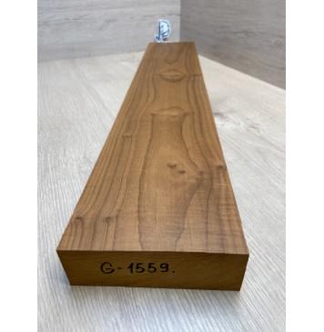 Клён Волнистый Печёный 180гр заготовка для грифа электрогитары Тангент А Волна А 47х138х740 мм (Уценка-сучки)-6