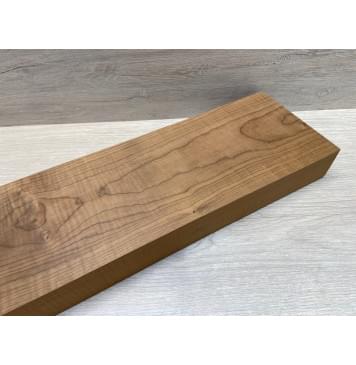 Клён Волнистый Печёный 180гр заготовка для грифа электрогитары Тангент А Волна А 47х138х740 мм (Уценка-сучки)-17