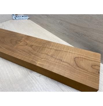 Клён Волнистый Печёный 180гр заготовка для грифа электрогитары Тангент А Волна А 47х138х740 мм (Уценка-сучки)-16