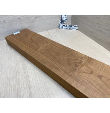 Клён Волнистый Печёный 180гр заготовка для грифа электрогитары Тангент А Волна А 47х138х740 мм (Уценка-сучки)-14