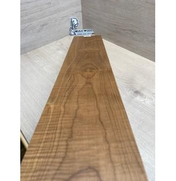 Клён Волнистый Печёный 180гр заготовка для грифа электрогитары Тангент А Волна А 47х138х740 мм (Уценка-сучки)-13