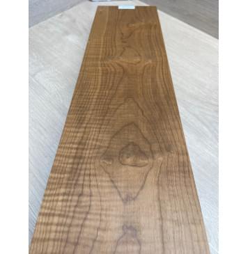 Клён Волнистый Печёный 180гр заготовка для грифа электрогитары Тангент А Волна А 47х138х740 мм (Уценка-сучки)-11