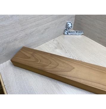 Клён Печёный 180гр заготовка для грифа электрогитары Тангент ААА 47.5х105х755 мм-4