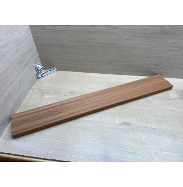 Сапели заготовка грифа для бас-гитары Радиал ААА 27х(47-21-47)х864 мм - из 3х частей-0