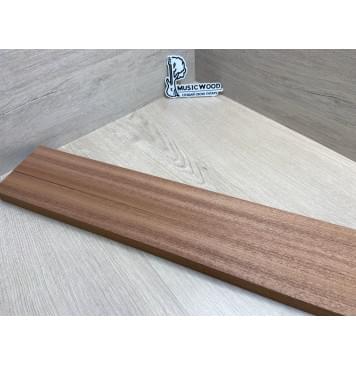 Сапели заготовка грифа для бас-гитары Радиал ААА 27х(47-21-47)х864 мм - из 3х частей-2