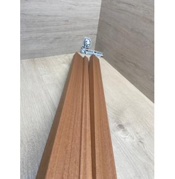 Сапели заготовка грифа для бас-гитары Радиал ААА 27х(47-21-47)х864 мм - из 3х частей-5