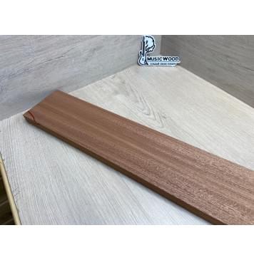 Сапели заготовка грифа для бас-гитары Радиал ААА 26х(46.5-23-46.5)х865 мм - из 3х частей-2