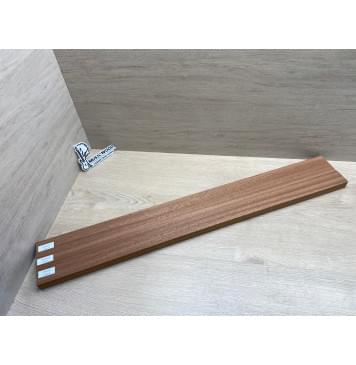 Сапели заготовка грифа для бас-гитары Радиал ААА 26х(46.5-23-46.5)х865 мм - из 3х частей-10