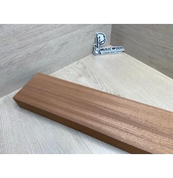 Сапели заготовка грифа электрогитары Радиал ААА 49х(49-20.5-49)х760 мм - из 3х частей-3