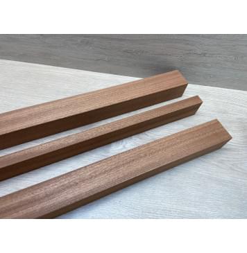 Сапели заготовка грифа электрогитары Радиал ААА 49х(49-20.5-49)х760 мм - из 3х частей-8