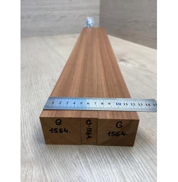 Сапели заготовка грифа электрогитары Радиал ААА 49х(49-20.5-49)х760 мм - из 3х частей-2