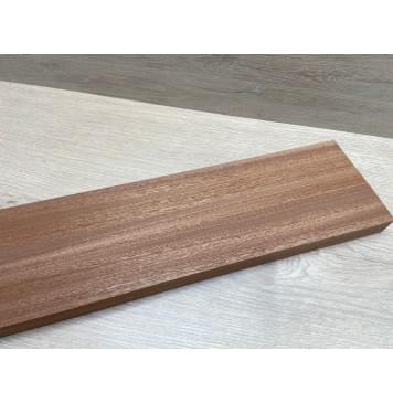 Сапели заготовка грифа электрогитары Радиал ААА 26.5х(47.5-20.5-47.5)х663 мм - из 3х частей-1