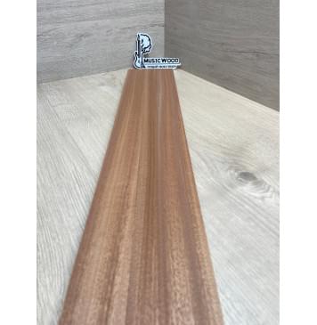 Сапели заготовка грифа электрогитары Радиал ААА 26.5х(47.5-20.5-47.5)х663 мм - из 3х частей-4