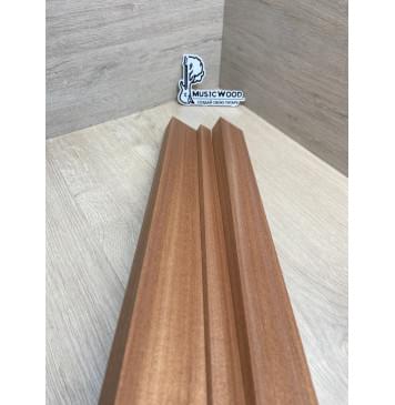 Сапели заготовка грифа электрогитары Радиал ААА 26.5х(47.5-20.5-47.5)х663 мм - из 3х частей-6