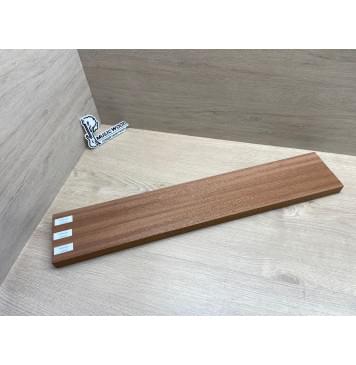 Сапели заготовка грифа электрогитары Радиал ААА 26.5х(47.5-20.5-47.5)х663 мм - из 3х частей-10