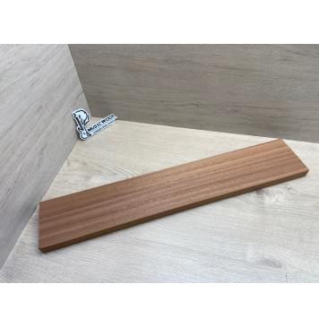 Сапели заготовка грифа электрогитары Радиал ААА 26х(47-23-47)х662 мм - из 3х частей-0