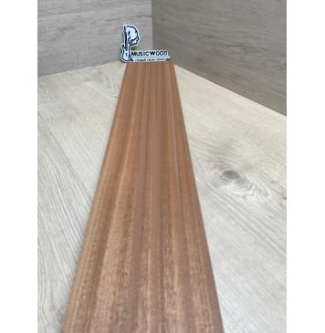 Сапели заготовка грифа электрогитары Радиал ААА 26х(47-23-47)х662 мм - из 3х частей-3