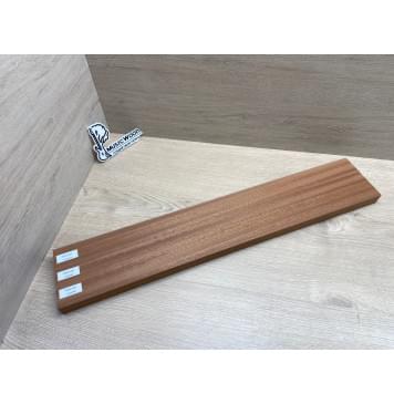 Сапели заготовка грифа электрогитары Радиал ААА 26х(47-23-47)х662 мм - из 3х частей-10