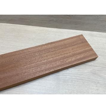 Сапели заготовка грифа электрогитары Радиал ААА 27х(48-23.5-48)х663 мм - из 3х частей-1