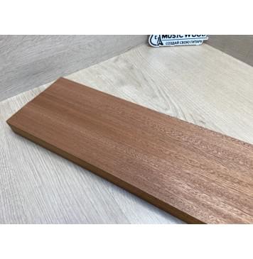 Сапели заготовка грифа электрогитары Радиал ААА 27х(48-23.5-48)х663 мм - из 3х частей-4