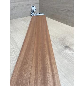 Сапели заготовка грифа электрогитары Радиал ААА 27х(48-23.5-48)х663 мм - из 3х частей-3