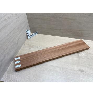 Сапели заготовка грифа электрогитары Радиал ААА 27х(48-23.5-48)х663 мм - из 3х частей-9