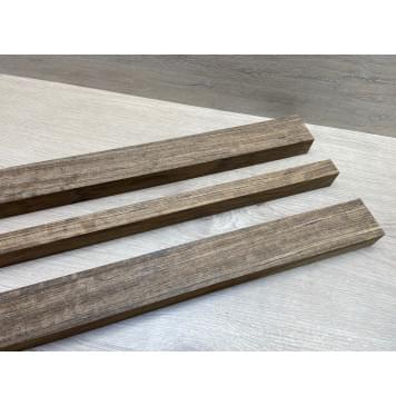 Овенгкол заготовка грифа для электрогитары Радиал ААААА 31х(53-24.5-53)х725 мм - из 3х частей-9