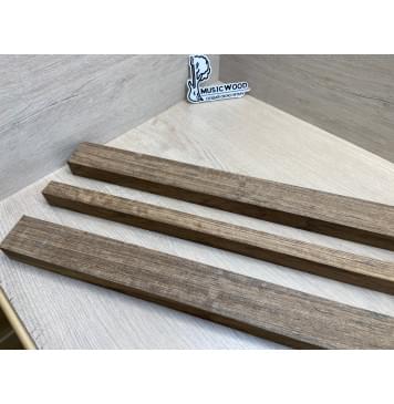 Овенгкол заготовка грифа для электрогитары Радиал ААААА 31х(53-24.5-53)х725 мм - из 3х частей-12