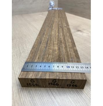 Овенгкол заготовка грифа для электрогитары Радиал ААААА 31х(53-24.5-53)х725 мм - из 3х частей-2