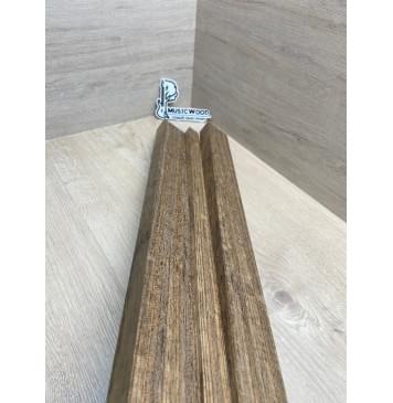 Овенгкол заготовка грифа для электрогитары Радиал ААААА 31х(53-24.5-53)х725 мм - из 3х частей-7