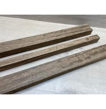 Овенгкол заготовка грифа для электрогитары Радиал ААААА 31х(53-24.5-53)х725 мм - из 3х частей-4