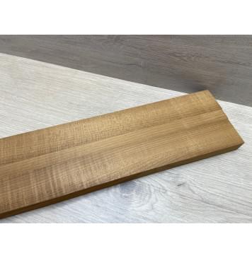 Клён Печёный 180гр заготовка для грифа электрогитары Радиал АА 23х(44.5-18.5-44.5)х710 мм - из 3х частей-1