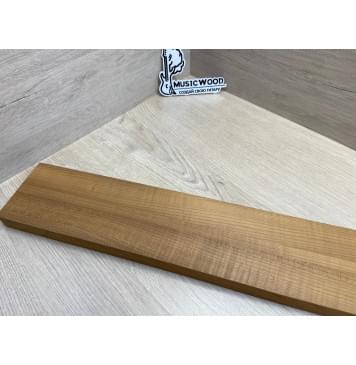 Клён Печёный 180гр заготовка для грифа электрогитары Радиал АА 26х(42-13-42)х715 мм - из 3х частей-7