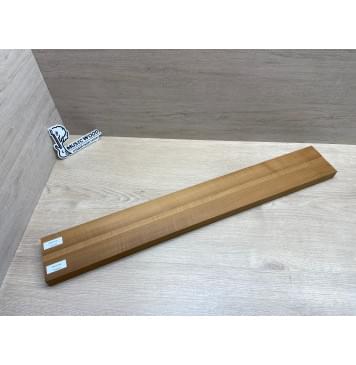 Клён Печёный 180гр заготовка для грифа электрогитары Радиал АА 26х(42-13-42)х715 мм - из 3х частей-9