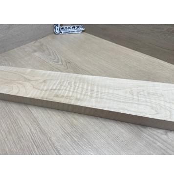 Клён Белый Явор, Волнистый заготовка грифа для электрогитары Тангент А Волна ААА 27х99х760 мм-2