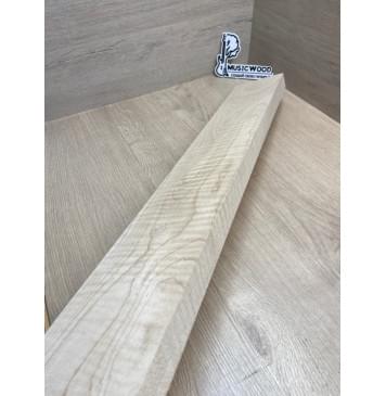 Клён Белый Явор, Волнистый заготовка грифа для электрогитары Тангент А Волна ААА 27х99х760 мм-6