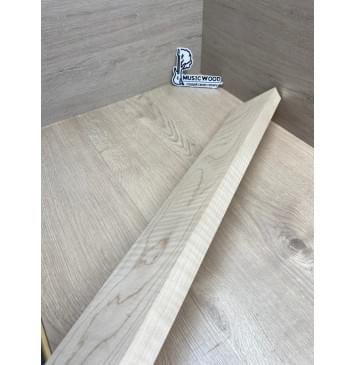 Клён Белый Явор, Волнистый заготовка грифа для электрогитары Тангент А Волна ААА 27х99х760 мм-13