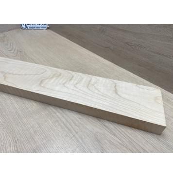 Клён Белый Явор, Волнистый заготовка грифа для электрогитары Тангент А Волна ААА 27х99х760 мм-12