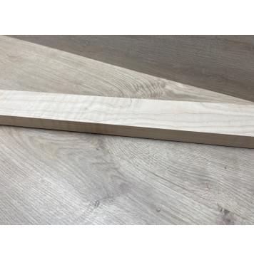 Клён Белый Явор, Волнистый заготовка для переклеенного сквозного грифа гитары Радиал А Волна ААА 20х57х126 мм-8